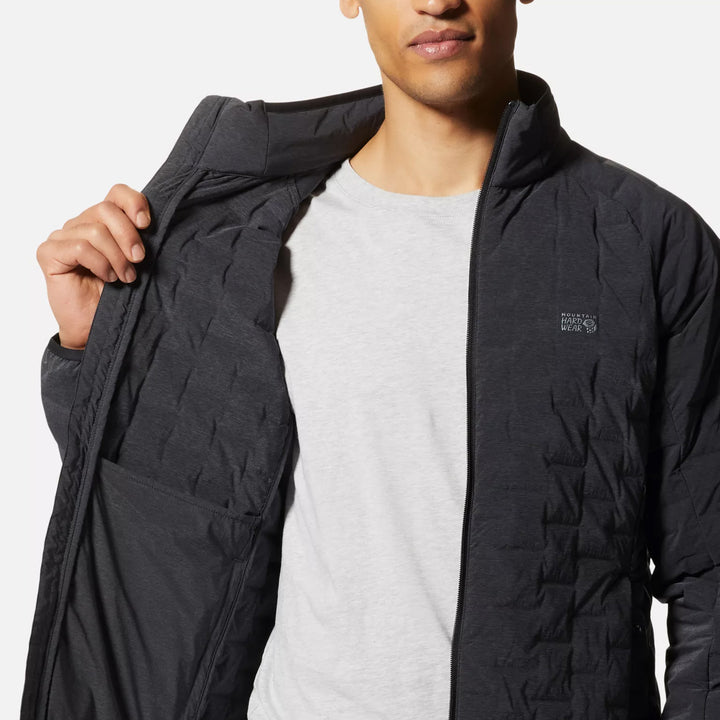 Mountain Hardwear Stretchdown Light Jacket - Men's Dark Storm Heather