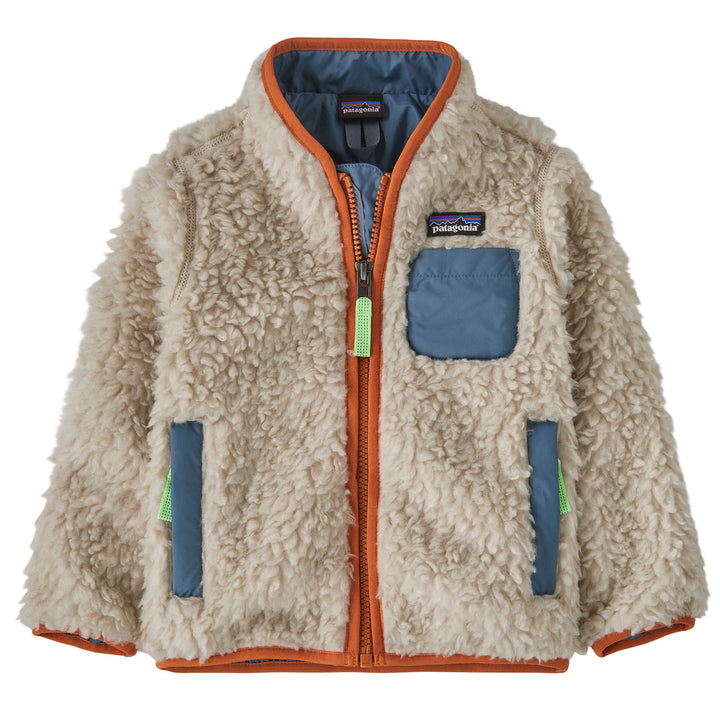 Patagonia Retro-X Jacket - Toddlers' Natural /Redtail Rust