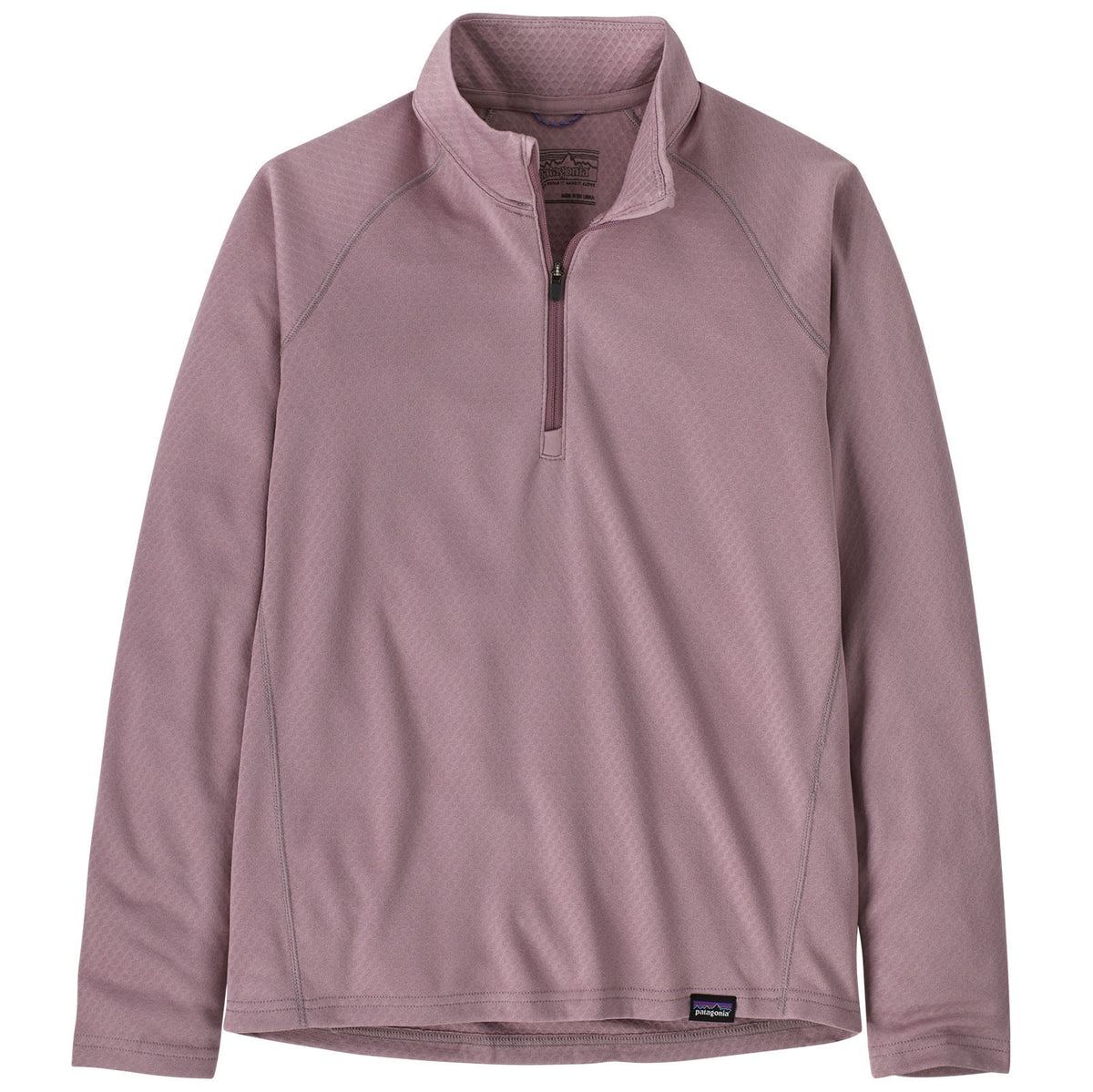 Patagonia Capilene Midweight Zip Neck Top - Kids' Stormy Mauve