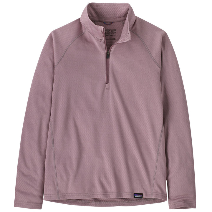 Patagonia Capilene Midweight Zip Neck Top - Kids' Stormy Mauve