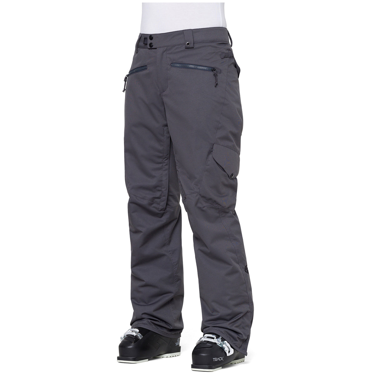 686 Aura Insulated Cargo Pants - Women's Charcoal