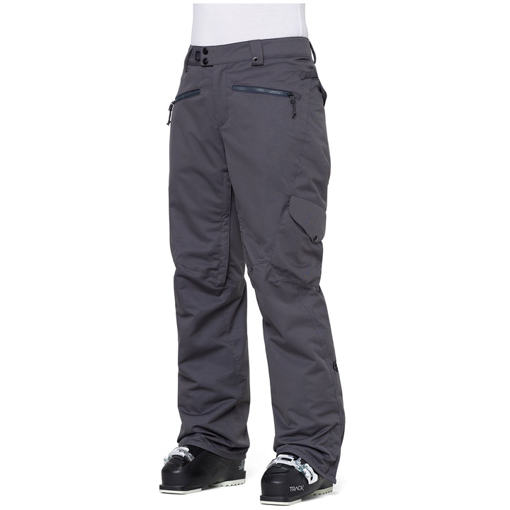 686 Aura Insulated Cargo Pants - Women's Charcoal