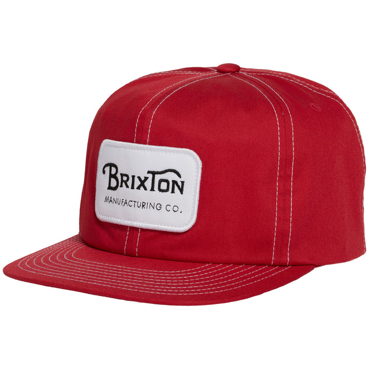 Brixton Grade Snapback Red