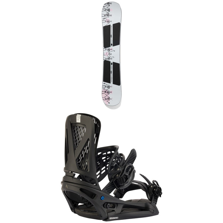 Burton Rewind Snowboard + Genesis EST Snowboard Bindings 2025
