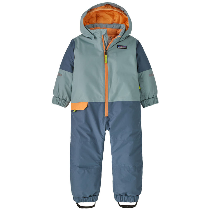 Patagonia Snow Pile Onepiece - Toddlers' Thermal Blue