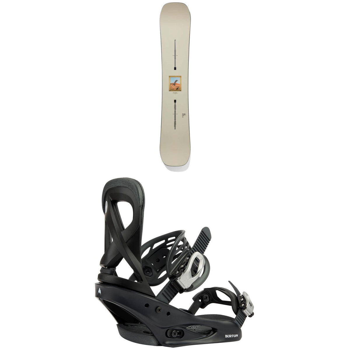 Burton Good Company Snowboard + Scribe Snowboard Bindings - Women's 2025