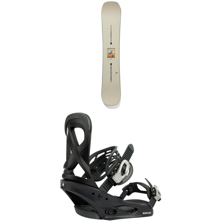 Burton Good Company Snowboard + Scribe Snowboard Bindings - Women's 2025