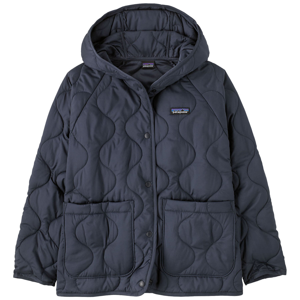 Patagonia Quilted Puffer Jacket - Kids' Smolder Blue