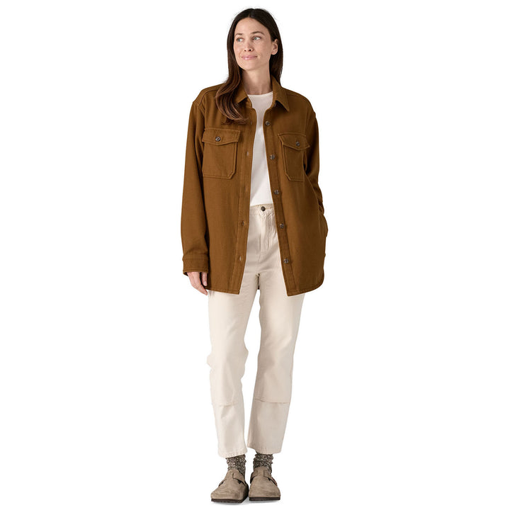 Patagonia Fjord Loft Overshirt Jacket - Women's Shelter Brown