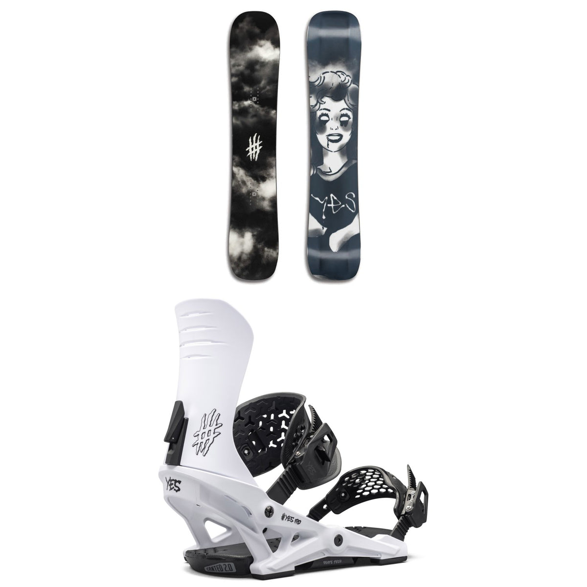 Yes. Shifter Snowboard + IPO Snowboard Bindings 2025