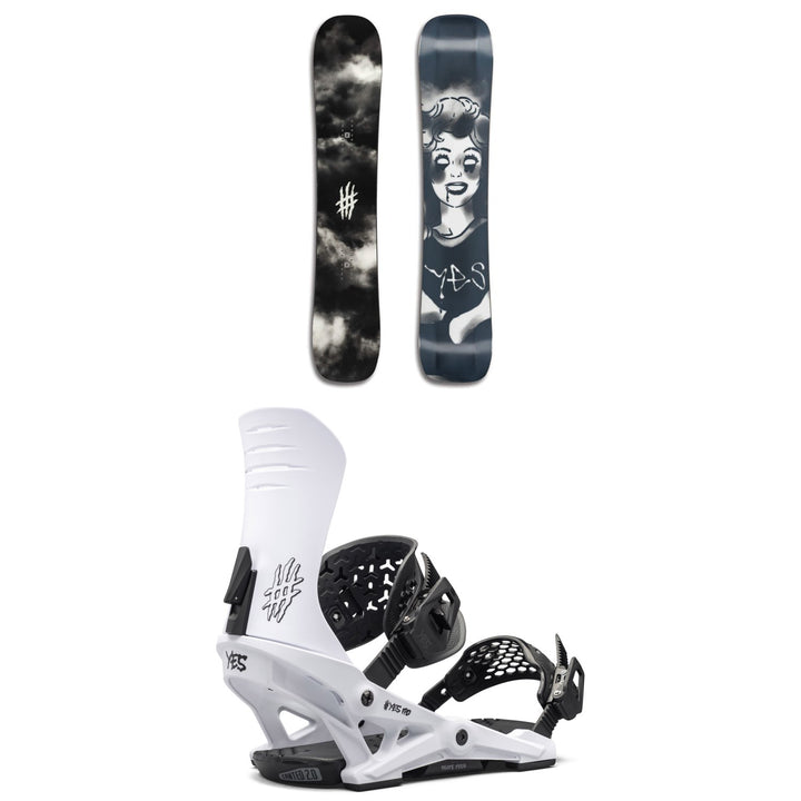 Yes. Shifter Snowboard + IPO Snowboard Bindings 2025