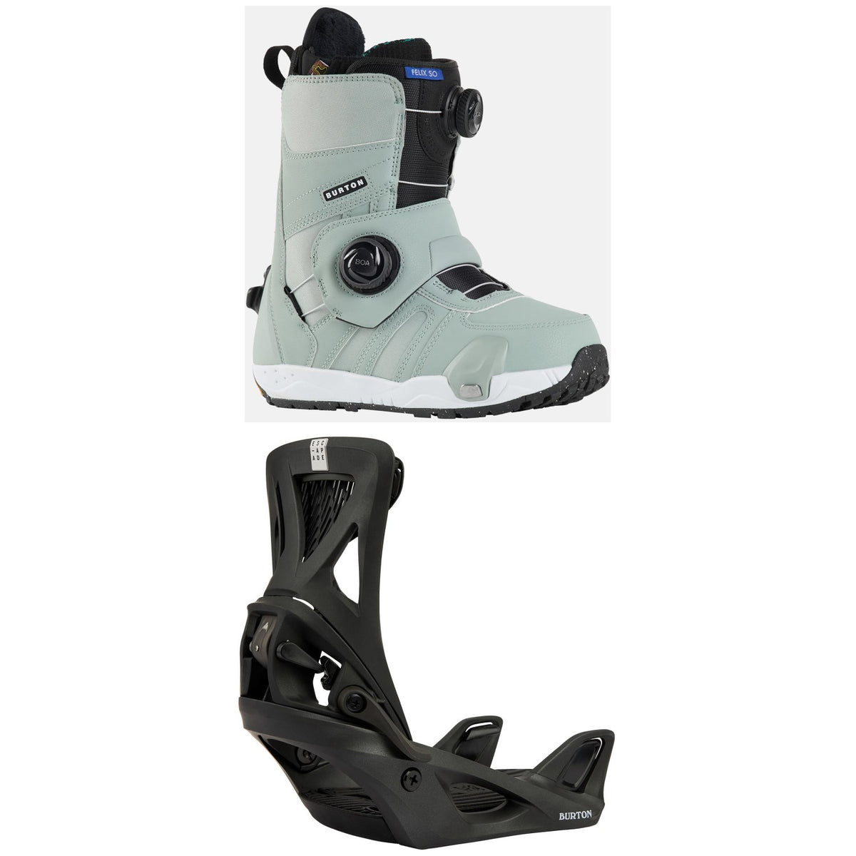Burton Felix Step On Snowboard Boots + Step On Escapade Snowboard Bindings - Women's 2026