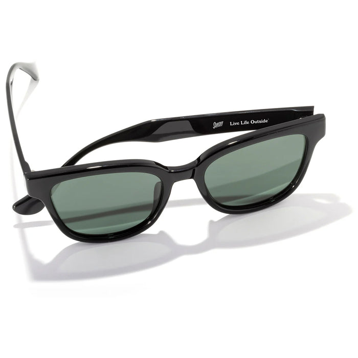 Sunski Miho Sunglasses Black/Forest Polarized
