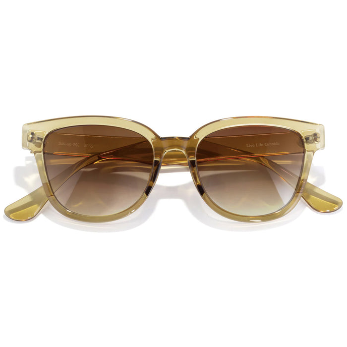 Sunski Miho Sunglasses Seaweed/Sepia Polarized