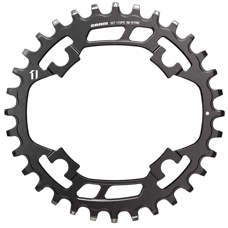 SRAM X-Sync 94 BCD Chainring Black/Silver