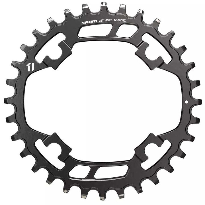 SRAM X-Sync 94 BCD Chainring Black/Silver