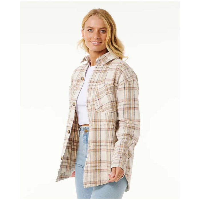 Rip Curl High Tide Soft Flannel - Women's Bone