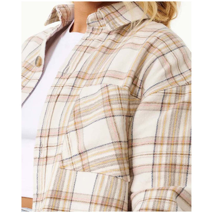 Rip Curl High Tide Soft Flannel - Women's Bone