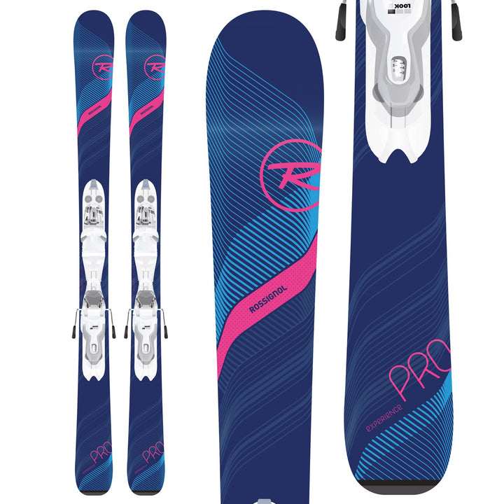 Rossignol Experience Pro W Skis + Kid X 4.5 Bindings - Kids' 2020