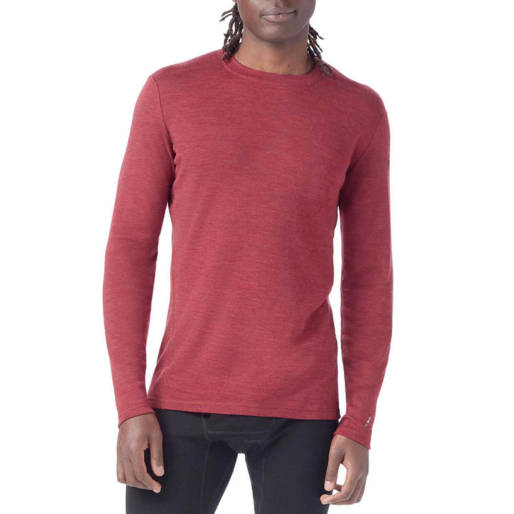Smartwool Classic Thermal Merino Base Layer Crew Top - Men's Currant Heather