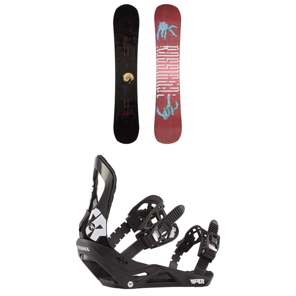 Rossignol Evader Snowboard + Viper Snowboard Bindings 2024