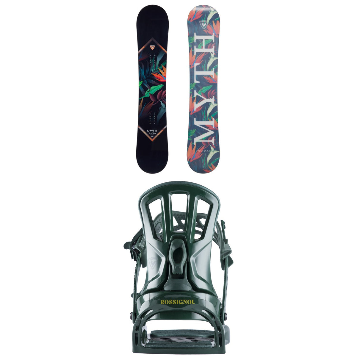Rossignol Myth LTD Snowboard + Soulside Snowboard Bindings - Women's 2024