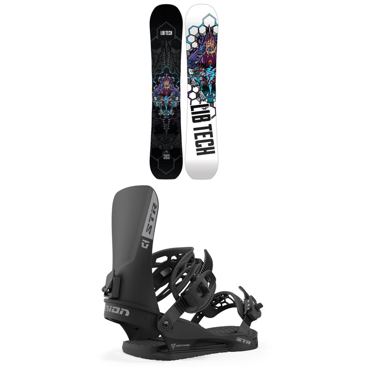 Lib Tech Terrain Wrecker C2X Snowboard + Union STR Snowboard Bindings 2024