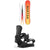 Burton Custom Smalls Snowboard + Union Cadet Pro Snowboard Bindings - Kids' 2024