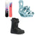 Burton Hideaway Snowboard + Scribe Snowboard Bindings + Ride Harper Snowboard Boots - Women's 2024