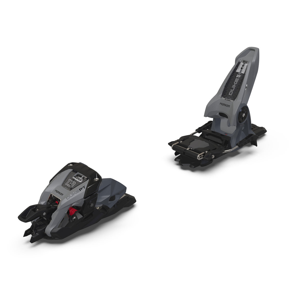 Marker Duke PT 13 Alpine Touring Ski Bindings 2027 Gray/Black