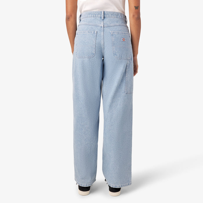 Dickies Herndon Denim Regular Pants - Women's Denim Vintage Wash