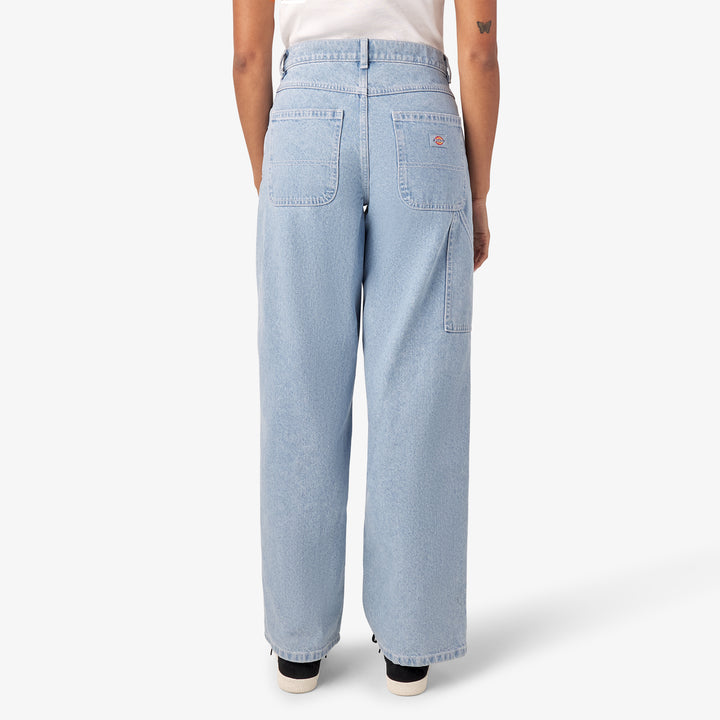 Dickies Herndon Denim Regular Pants - Women's Denim Vintage Wash