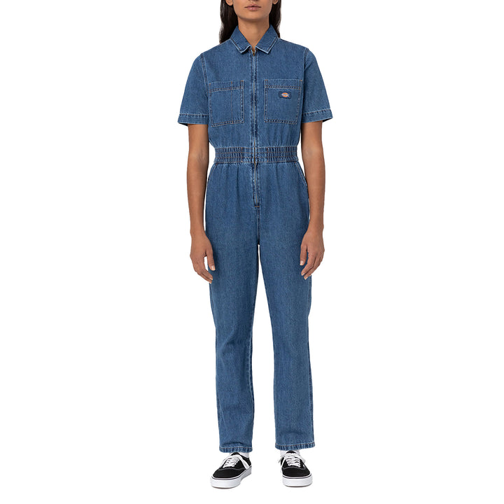 Dickies Houston Denim Coverall - Women's Classic Blue