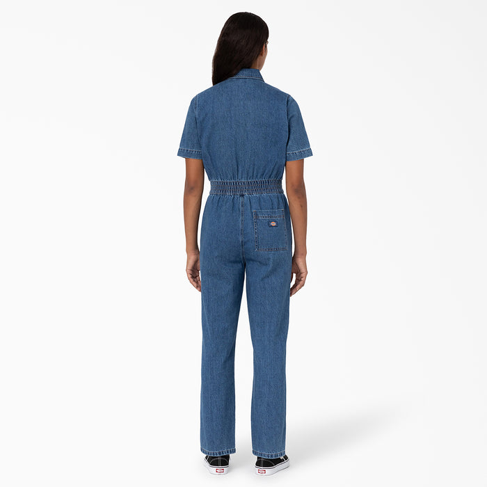 Dickies Houston Denim Coverall - Women's Classic Blue