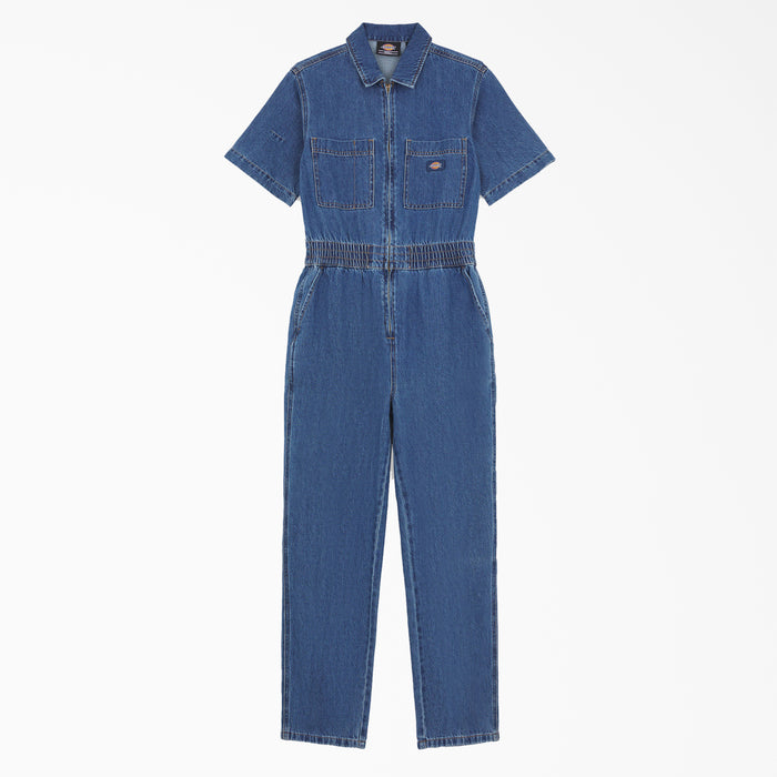 Dickies Houston Denim Coverall - Women's Classic Blue
