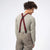 Arcade Jessup Plaid Suspenders Black/Burnt