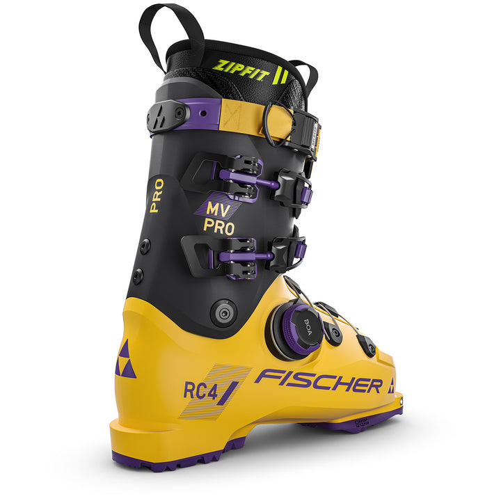 Fischer RC4 Pro MV DYN BOA Alpine Touring Ski Boots 2025 Mango/Carbon