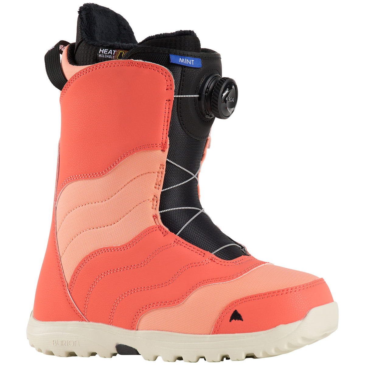 Burton Mint Boa Snowboard Boots - Women's Peach Echo