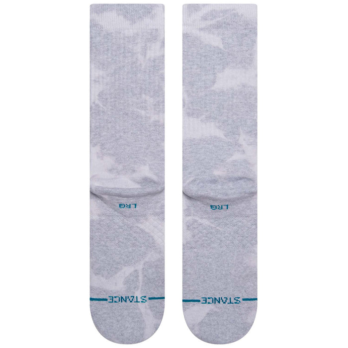 Stance Fossilized Crew Socks Heather Grey