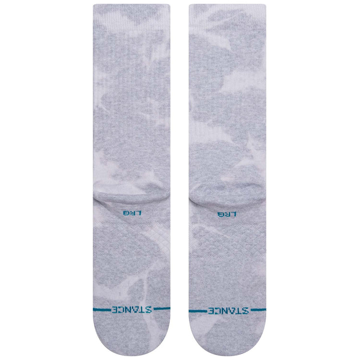 Stance Fossilized Crew Socks Heather Grey