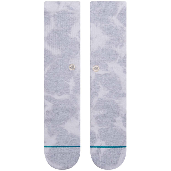 Stance Fossilized Crew Socks Heather Grey