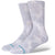 Stance Fossilized Crew Socks Heather Grey