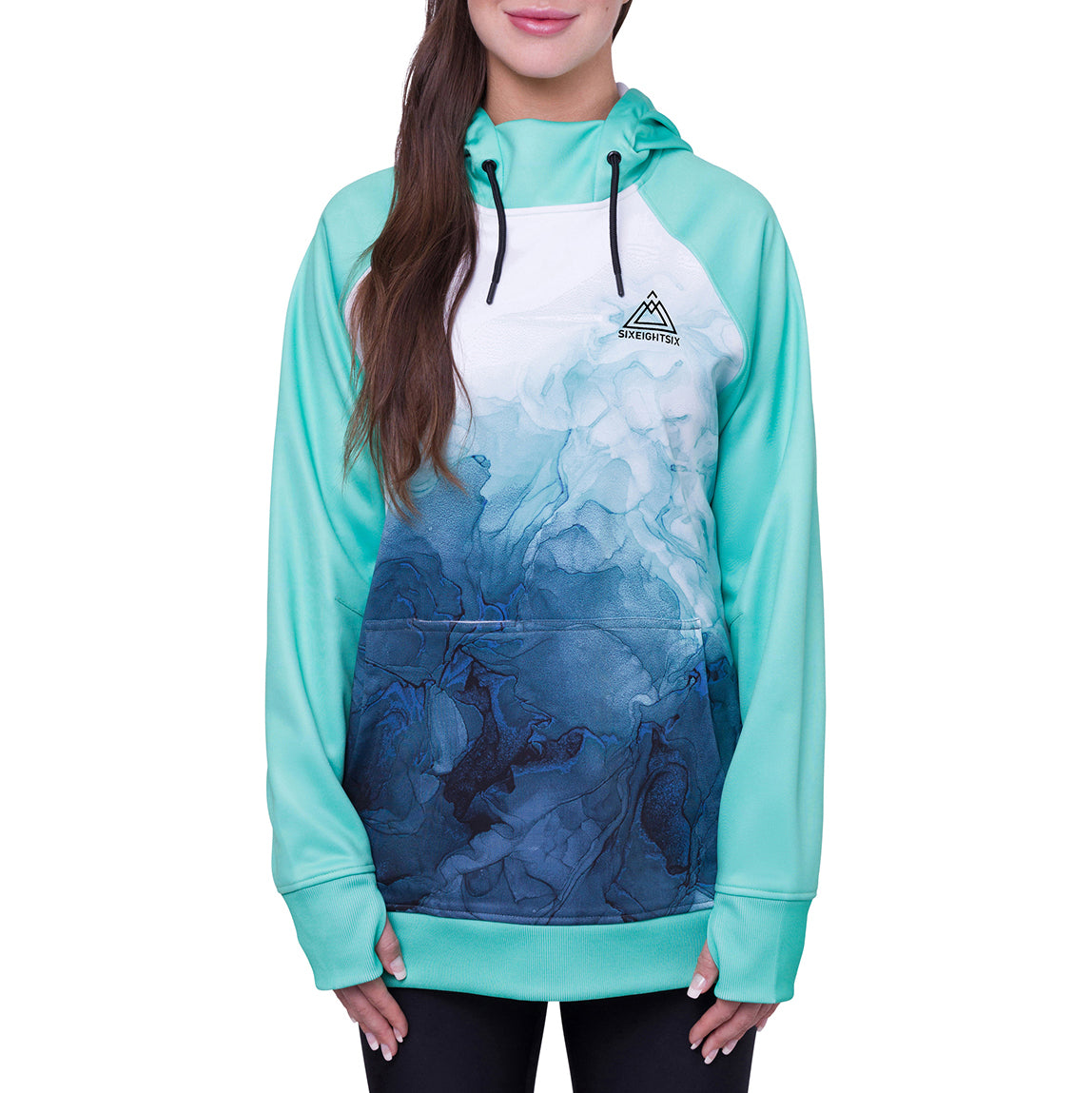 686 Bonded Fleece Pullover Hoodie - Women's Spearmint