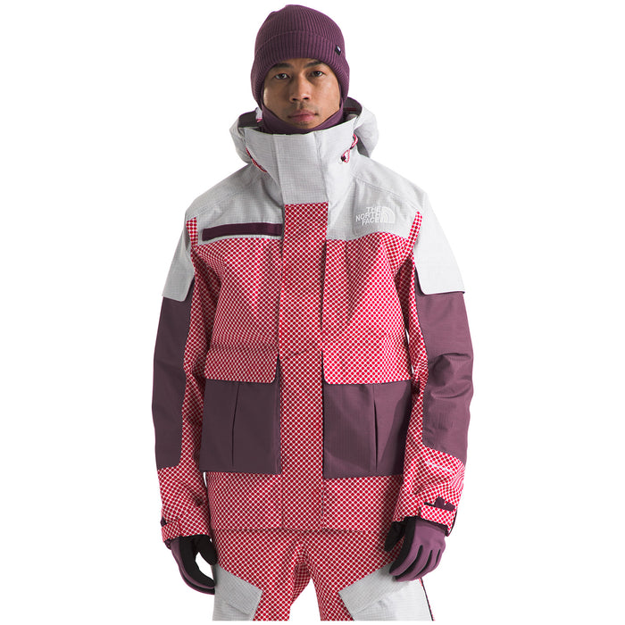 The North Face A68A DryVent™ Mono Shell Jacket - Men's TNF Red/Midnight Mauve