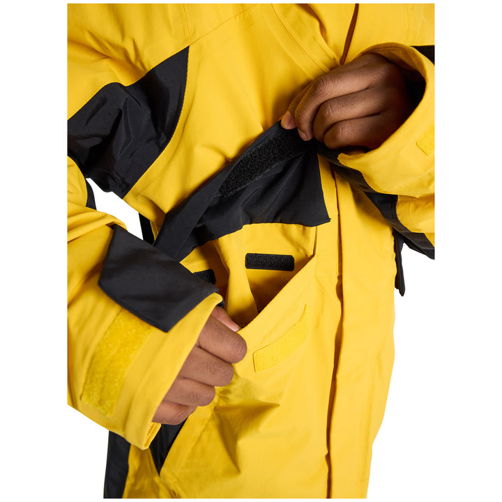 Burton Ascutney 2L Jacket - Kids' Goldenrod/True Black