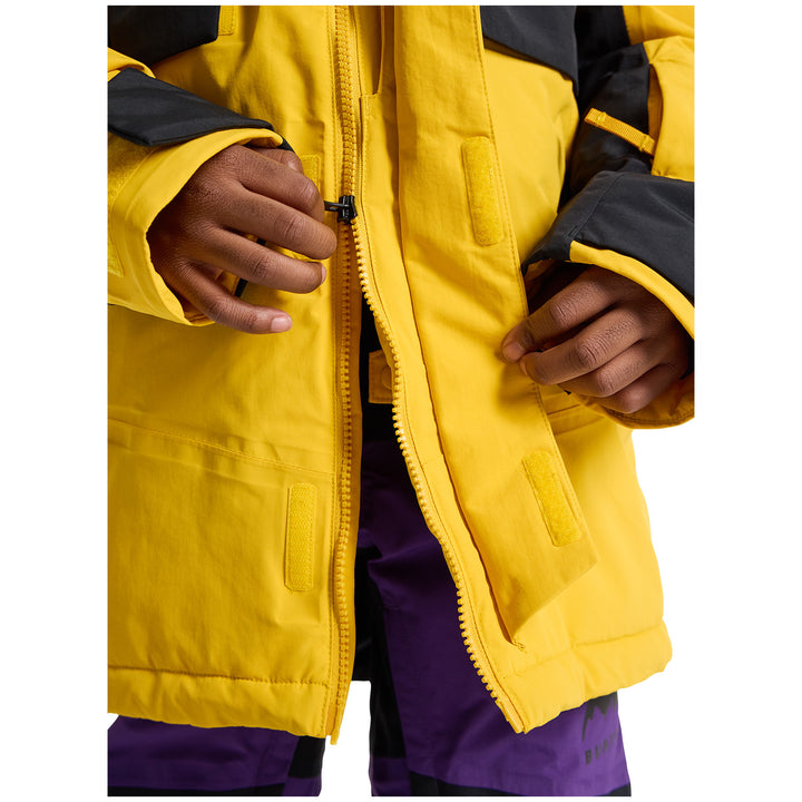 Burton Ascutney 2L Jacket - Kids' Goldenrod/True Black