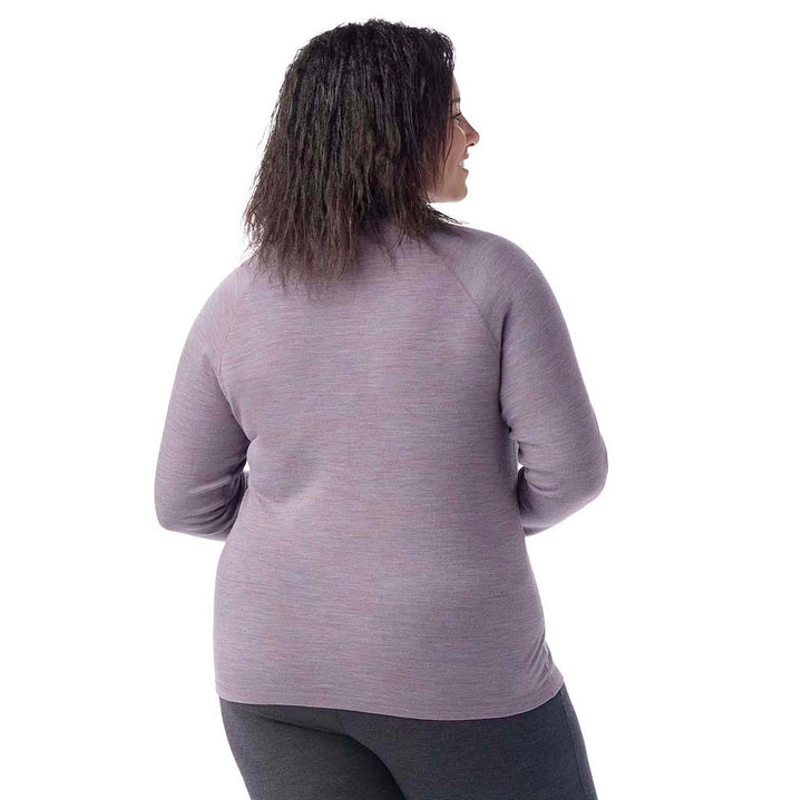Smartwool Classic Thermal Merino Base Layer Plus Top - Women's Chalk Violet Heather