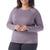 Smartwool Classic Thermal Merino Base Layer Plus Top - Women's Chalk Violet Heather