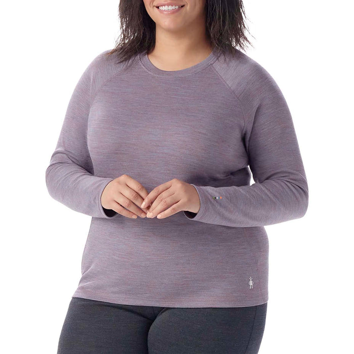 Smartwool Classic Thermal Merino Base Layer Plus Top - Women's Chalk Violet Heather