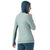 Smartwool Classic Thermal Merino Base Layer 1/2 Zip Hoodie - Women's Twilight Blue/Arctic Green